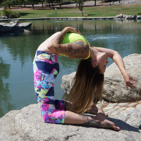 Abstract Neon Capri