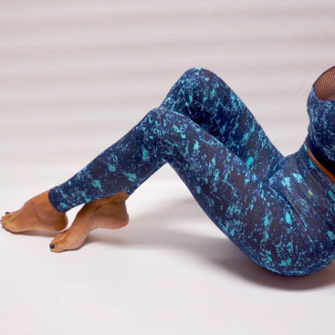 Red Cherry Shinny Leggings