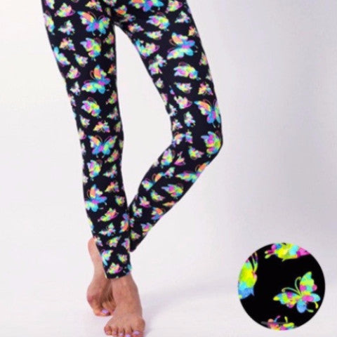 Red Cherry Shinny Leggings
