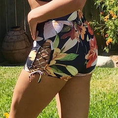 Hawaiian Flowers Shorts