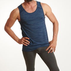 Blue Waves Men Tank