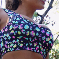 Color Blocks Sports Bra