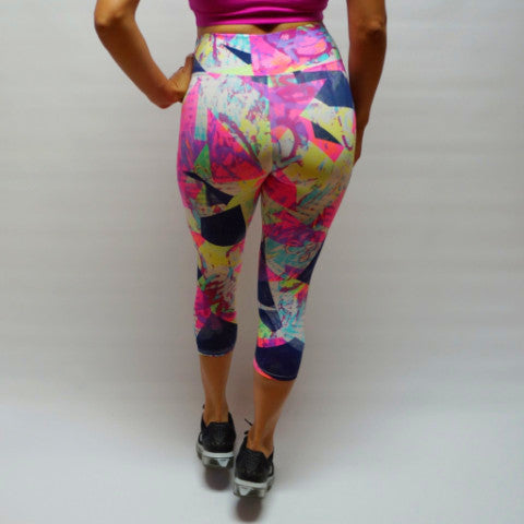 Abstract Neon Capri