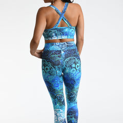 Urban Skull Yoga Sports Bra