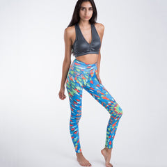 Blue Drops of Light Leggings