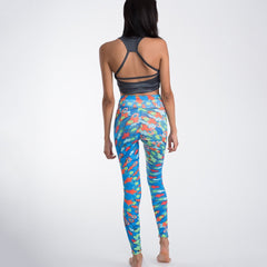 Blue Drops of Light Leggings