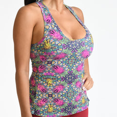 Pineapple Mandala Tank Top