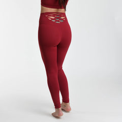 High Waisted Crossed Back Supplex Leggings