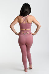 High Waisted Crossed Back Supplex Leggings