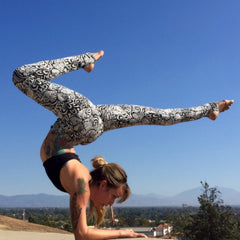 Foliage Stirrup Leggings